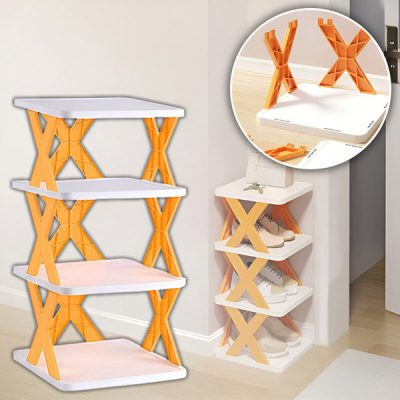 Vícevrstvý skládací stojan na boty | OBUCKO