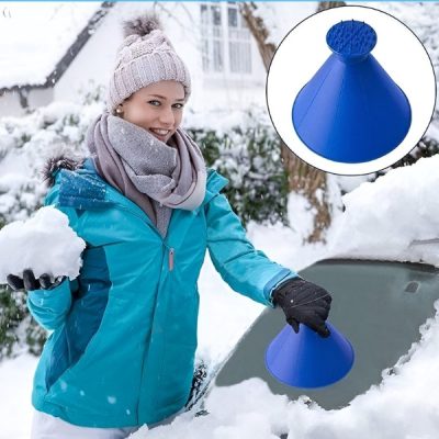 Škrabka na led v autě + trychtýř | ICYWIZARD