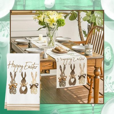 Běhoun na stůl s velikonočním motivem | EASTERUNNER