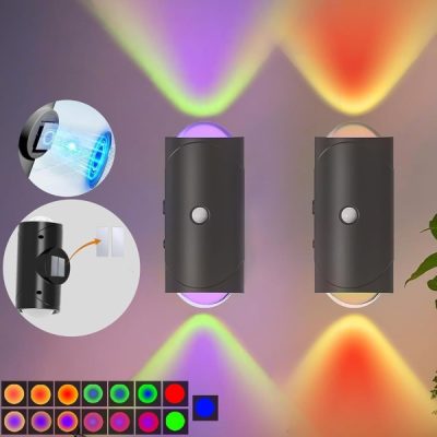 Chytré nástěnné světlo s detekcí pohybu (2 ks) | AURAWALL