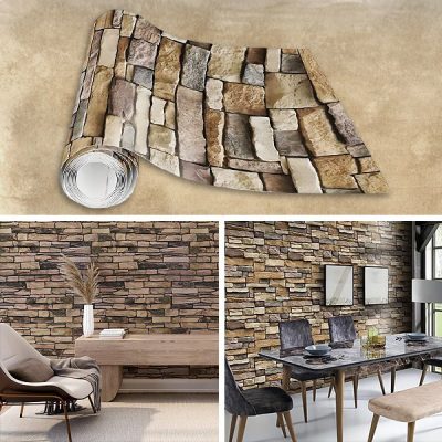 Samolepicí 3D nástěnný panel s cihlovým vzorem | WALLCORWRAP